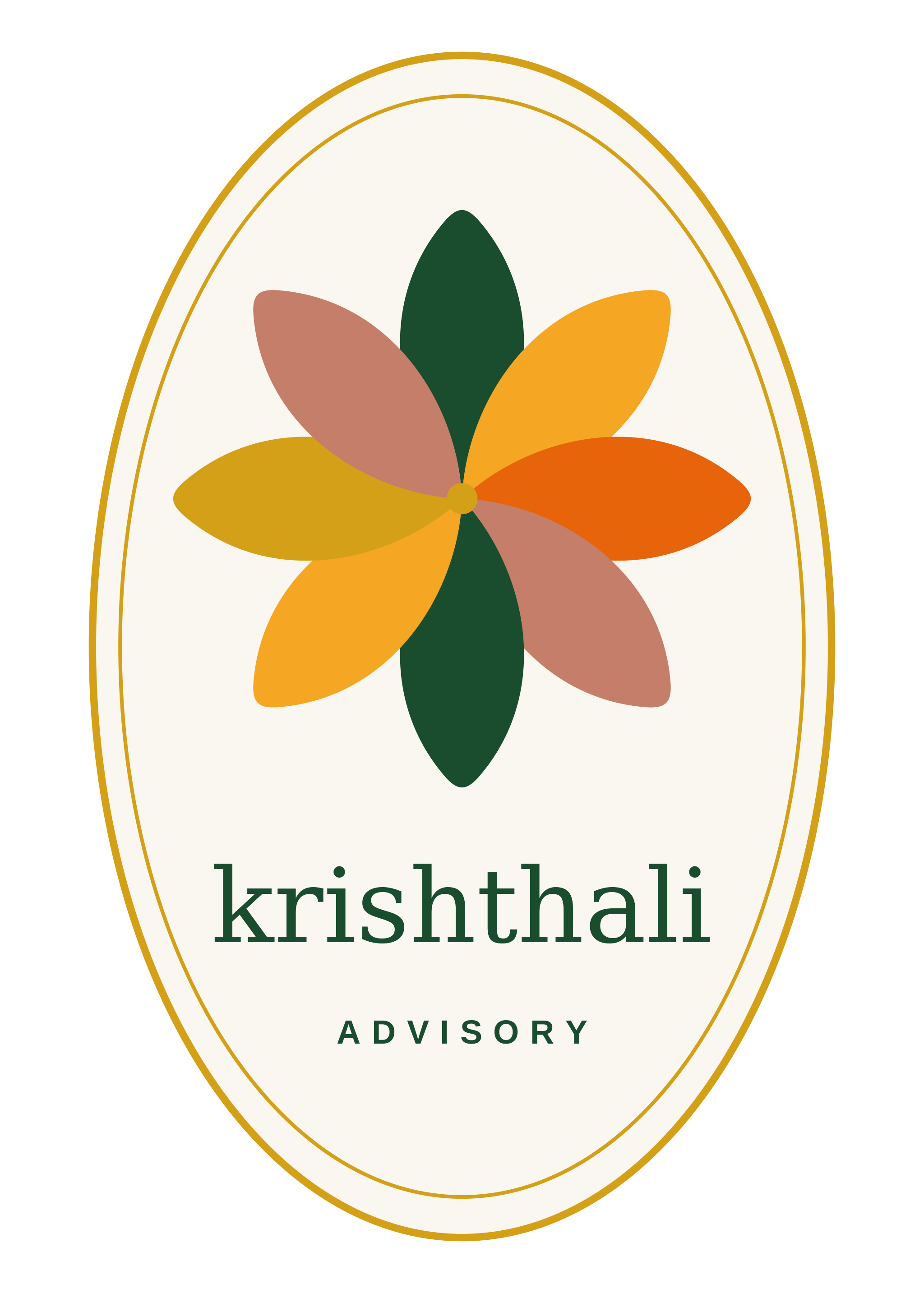 KrishThali Advisory master logo